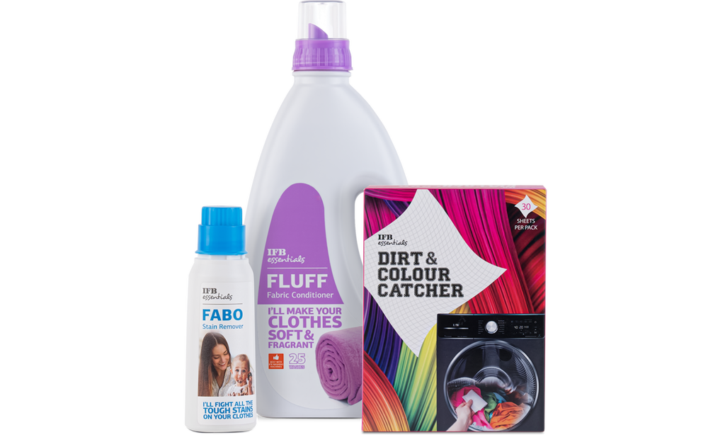 Fabo  + Dirt & Colour Catcher + Fluff Conditioner