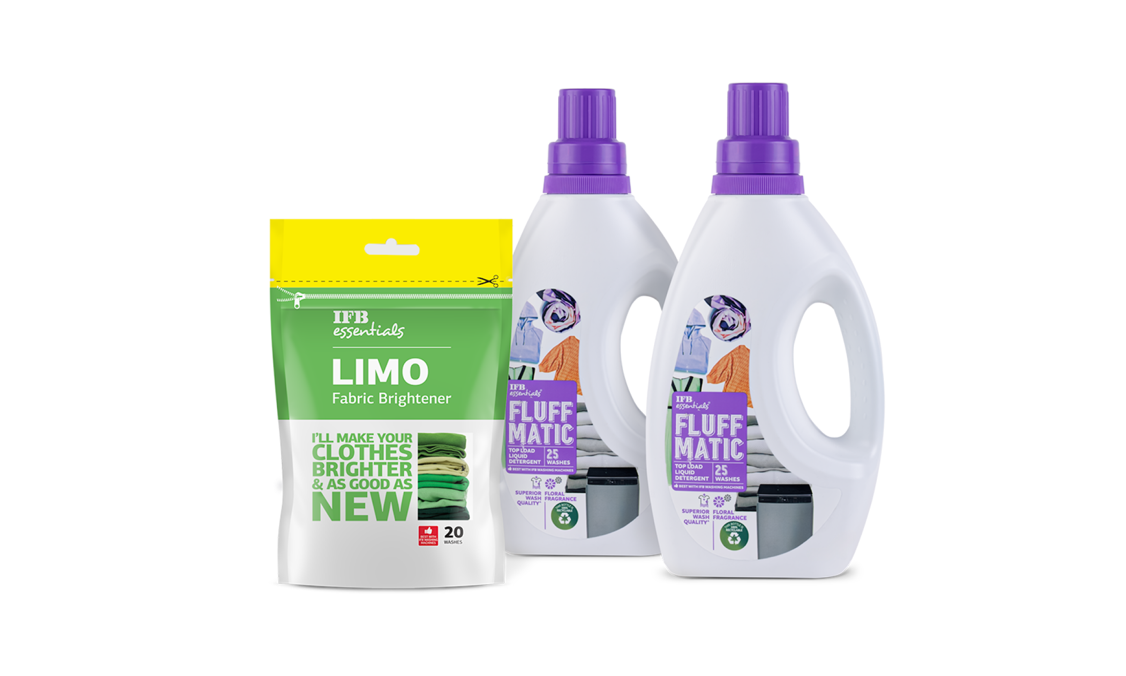 Fluff Top Load + Fluff Top Load + Limo