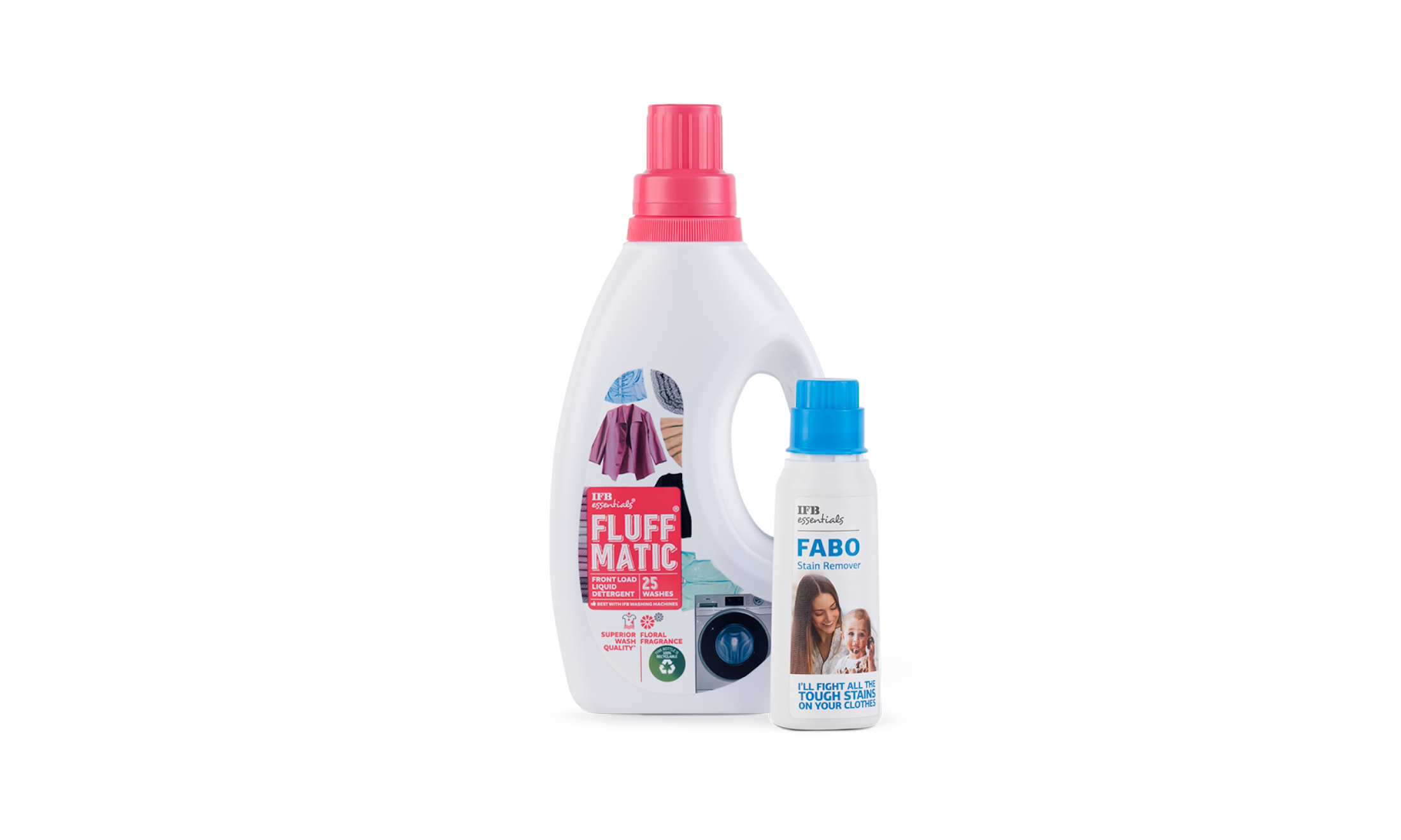 Fluff Front Load + Fabo