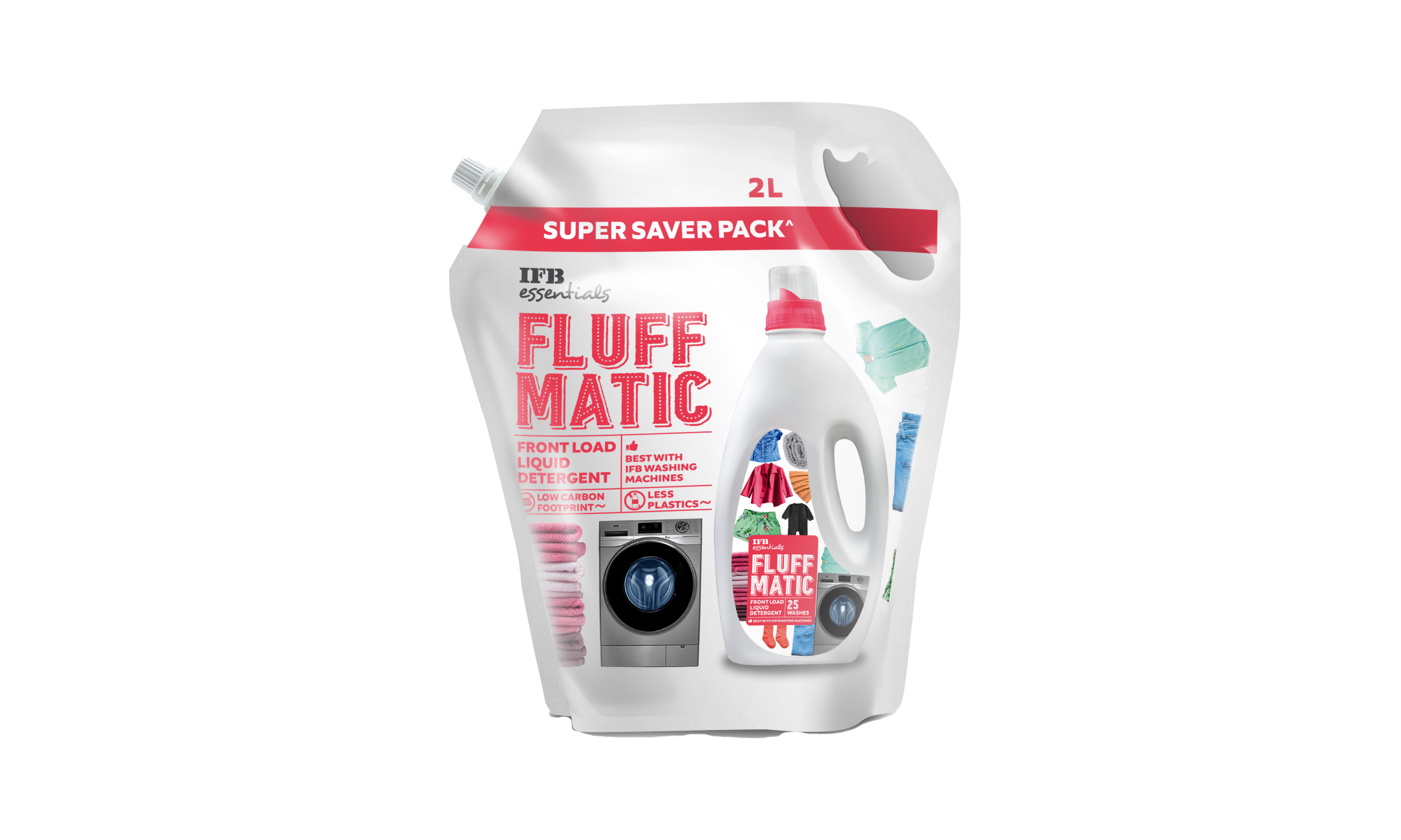 Fluff Matic Refill Pack - Front Load