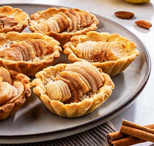 Pear and Cinnamon Tartlets